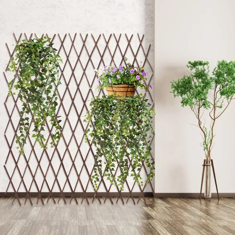 Retractable Wooden Climbing Plant Trellis
