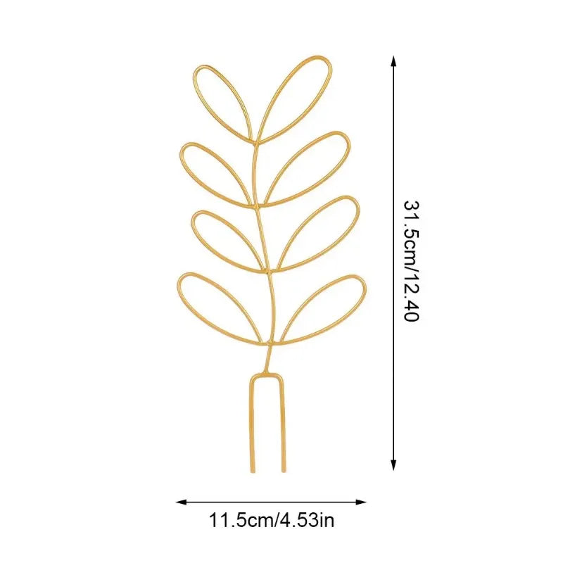 Decorative Leaf Plant Trellis